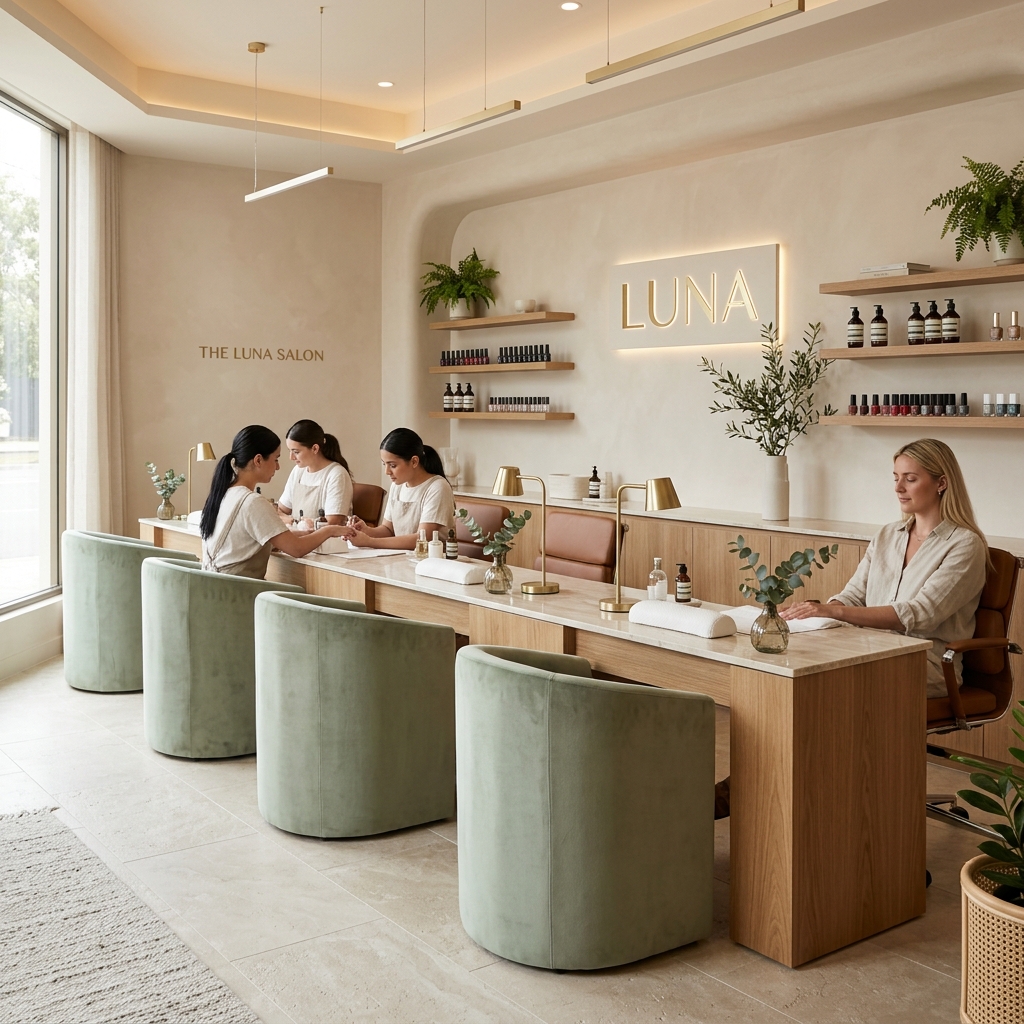 Luxury Salon Interior